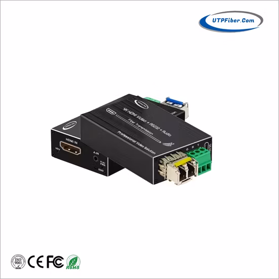 Глазфасерконвертер 4K 60 Гц HDMI/DVI