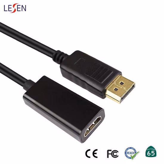 Порт дисплея длиной 3 фута/кабель HD-HD, конвертер 3D-аудио/видео