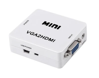 Конвертер VGA в HDMI HD Audio Video Converter для ПК, ноутбука, DVD