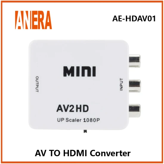 Горячая продажа конвертер VGA в HDMI видео AV конвертер со звуком