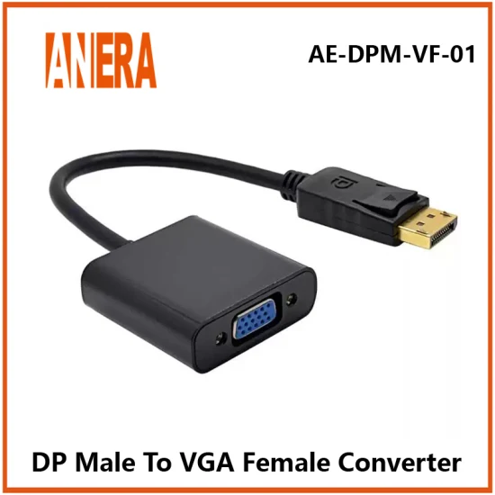 Лидер продаж Anera 1080P DP-дисплей для конвертера VGA, кабель-адаптер видеоконвертера
