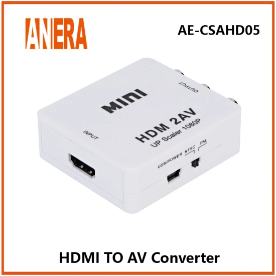 Горячая продажа Anera HDMI Male to VGA Female HDMI AV Video Converter со звуком